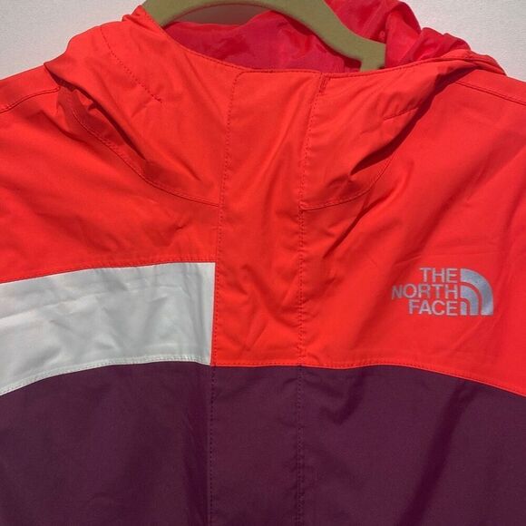 The North Face womens Colorblock Full Zip Waterproof Multicolor Jacket Size 1X - Picture 3 of 13